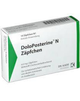 DOLO POSTERINE N Suppositorien (10)