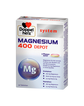 Doppelherz Magnesium 400 Depot system Tabletten (30)
