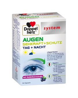 DOPPELHERZ Augen Sehkraft+Schutz system Kapseln (60)