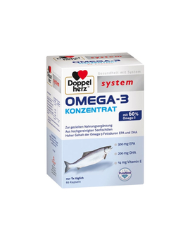 Doppelherz Omega-3 Konzentrat system (60)