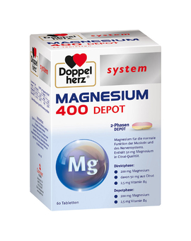Doppelherz Magnesium 400 Direct system Tabletten (60)