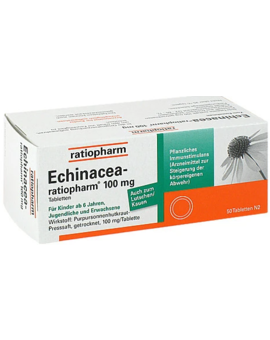 ECHINACEA-RATIOPHARM 100 mg Tabletten (50)