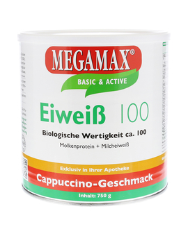 EIWEISS 100 Cappuccino Megamax Pulver (750)