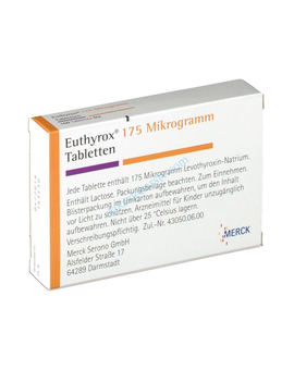 EUTHYROX 175 Mikrogramm Tabletten (100)