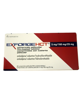 EXFORGE HCT 5 mg/160 mg/25 mg Filmtabletten