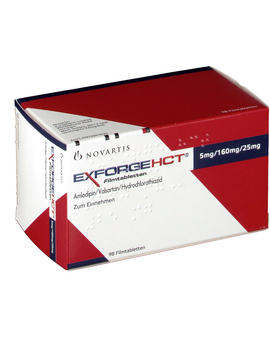 EXFORGE HCT 5 mg/160 mg/25 mg Filmtabletten