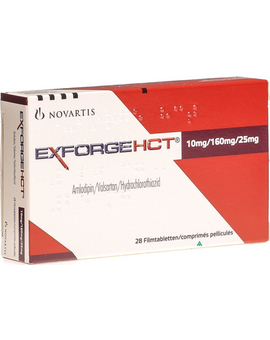 EXFORGE HCT 10 mg/160 mg/25 mg Filmtabletten