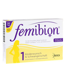 FEMIBION Schwangerschaft 1 D3+800 µg Folat o.Jod (60)
