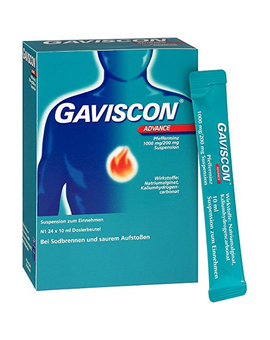 GAVISCON Advance Pfefferminz Suspension (12X10 ml)