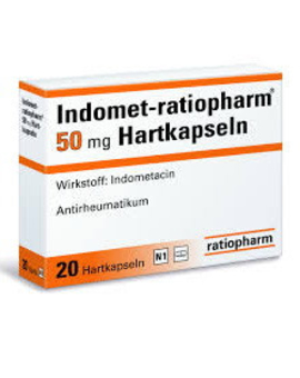 INDOMET ratiopharm 50 mg Hartkapseln (100)