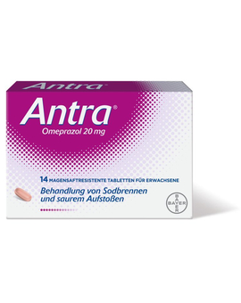 ANTRA 20 mg magensaftresistente Tabletten (14)