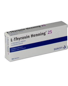 L-THYROXIN 25 Henning Tabletten (50)