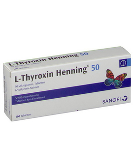 L-THYROXIN 50 Henning Plus Tabletten