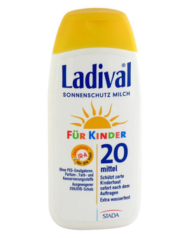 LADIVAL Kinder Sonnenmilch LSF 20 (200)
