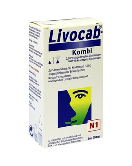 LIVOCAB Kombip.4 ml Augentr.+10 ml Nasenspray (1)