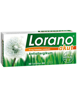 LORANO akut Tabletten (50)