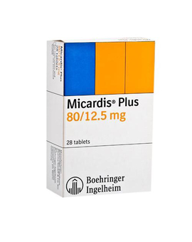 MICARDISPLUS 80 mg/12,5 mg Tabletten