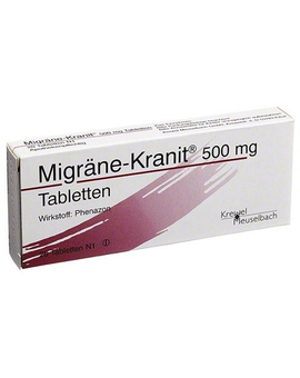 MIGRÄNE KRANIT 500 mg Tabletten (50)