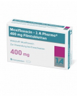 MOXIFLOXACIN-1A Pharma 400 mg Filmtabletten