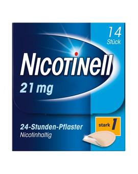 NICOTINELL 21 mg/24-Stunden-Pflaster 52,5mg (14)