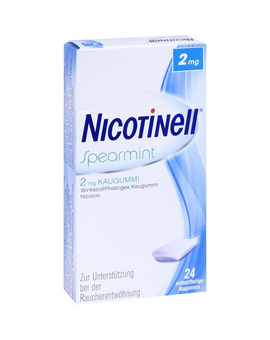 NICOTINELL Spearmint 2 mg Kaugummi