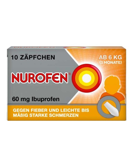 NUROFEN Junior 60 mg Zäpfchen (10)