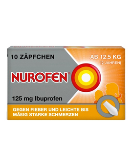 NUROFEN Junior 125 mg Zäpfchen (10)