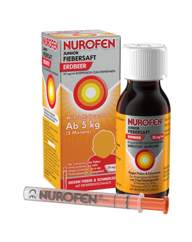 NUROFEN Junior Fiebersaft Erdbeer 20 mg/ml (100 ml)
