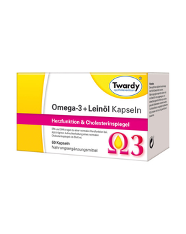 OMEGA-3+Leinöl Kapseln (60)