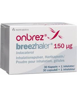 ONBREZ Breezhaler 150 µg Hartkaps.m.Plv.z.Inhal.
