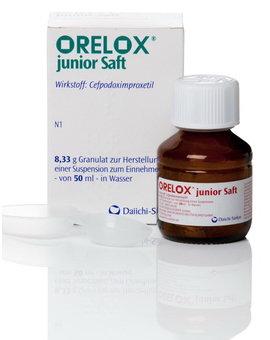 ORELOX junior 40 mg/5 ml Saft (50)