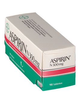 ASPIRIN N 300 mg Tabletten (98)