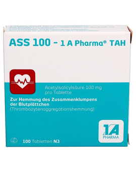 ASS 100 - 1 A Pharma TAH (100)