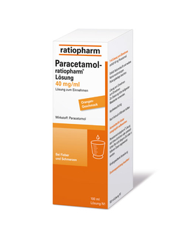 Paracetamol-ratiopharm Lösung (100 ml)
