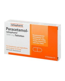 Paracetamol-ratiopharm 1000 mg (10)