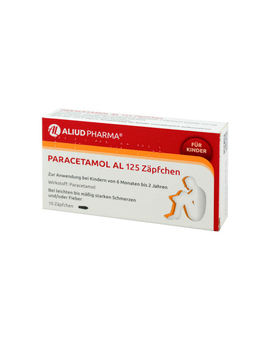 Paracetamol AL 125 Säuglings-Suppositorium (10)