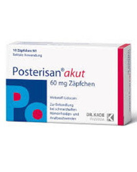 POSTERISAN Akut Zäpfchen (10)