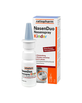ratiopharm NasenDuo Nasenspray Kinder (10 ml)