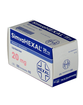 SIMVAHEXAL 20 mg Filmtabletten