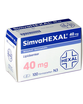 SIMVAHEXAL 40 mg Filmtabletten