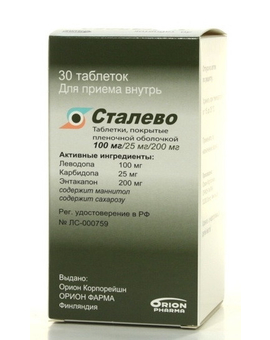 STALEVO 100 mg/25 mg/200 mg Filmtabletten (175)