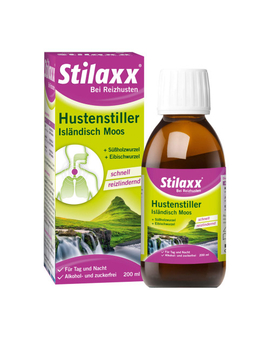 Stilaxx Hustenstiller Isländisch Moos Erwachsene (200 ml)