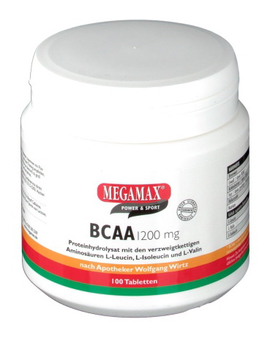BCAA 1.200 mg Megamax Tabletten (100)