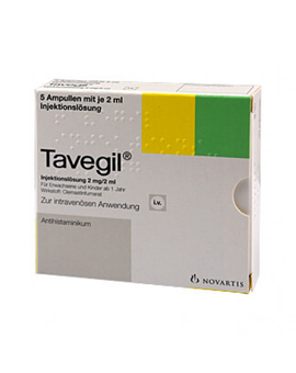 Tavegil Injektionslösung 2 Mg/2 Ml Ampullen (5X2 ml)