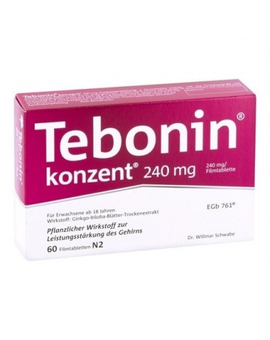 TEBONIN konzent 240 mg Filmtabletten (60)