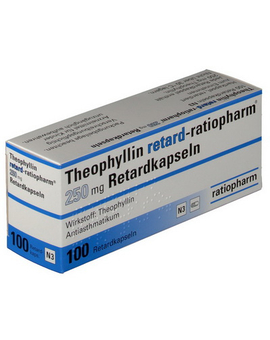 THEOPHYLLIN retard-ratiopharm 250 mg Retardkapseln