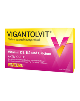 Vigantolvit Vitamin D3 K2 Calcium Filmtabletten (60)