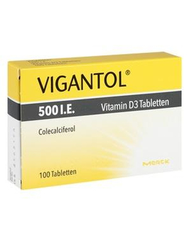Vigantol 500 I.E. Vitamin D3 Tabletten (100)