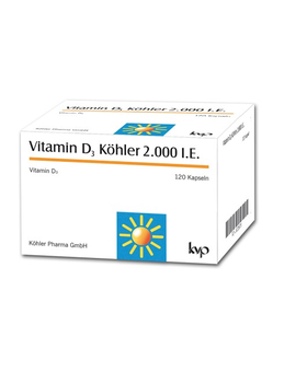 Vitamin D3 Köhler 2.000 I.E. (120)