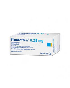Fluoretten 0,25 mg Tabletten (300)
